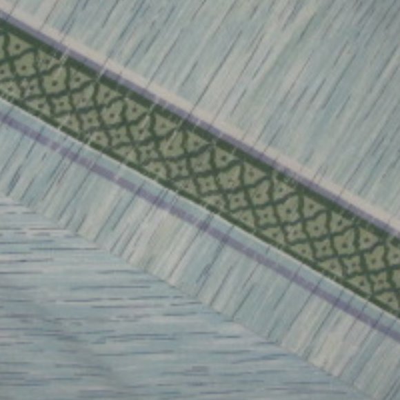 queen size Vintage 80s Home Design retro sheets bed linens set Made USA - Picture 2 of 7